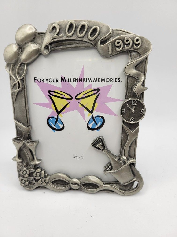 NEW ....Millenium Memories Picture Frame (Vintage)
