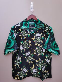 Prada Frankenstein Universal Studios Black Green Yellow Bowling