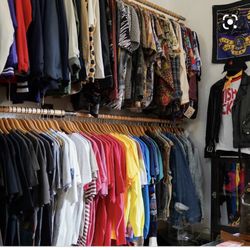I have clothes for children from 9. to 13 clothes for women size m and s clothes for adults pants size 36 and 38.starting from 1 dollar