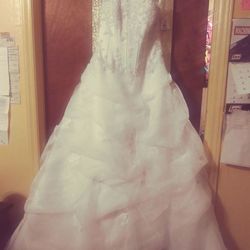 NEW Wedding Dress from David's Bridal