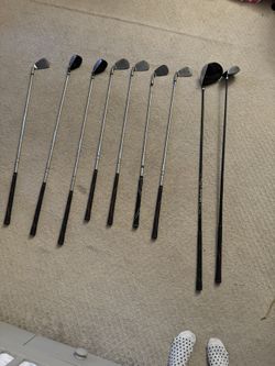 Top Flite Golf Club Set Of 9 + Habanero Driver - Excellent Condition