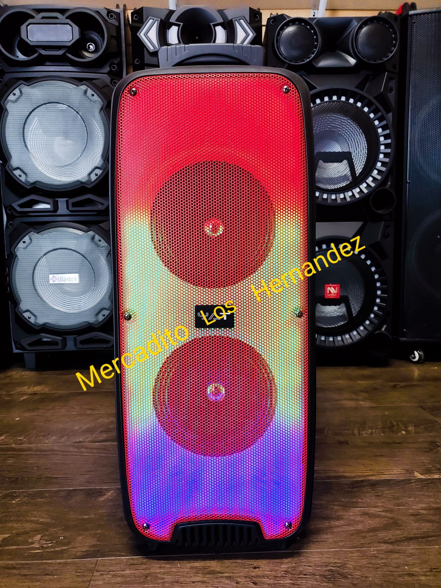 Rechargeable Bluetooth Speaker 4000w❗️6.5" Woofers ❗️LOUD BASS - New In Box