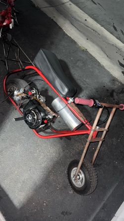 Gts Mini Bike with wheelie bar