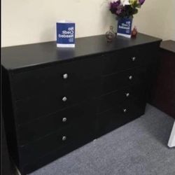 Eight Drawers Dresser And One Nightstand 