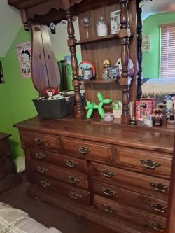 Paul Bunyon bedroom set. $150