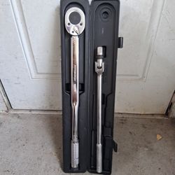 Yes, Both Are Available Pittsburgh 3/4" Torque Wrench & Breaker Bar "Package Deal Only"