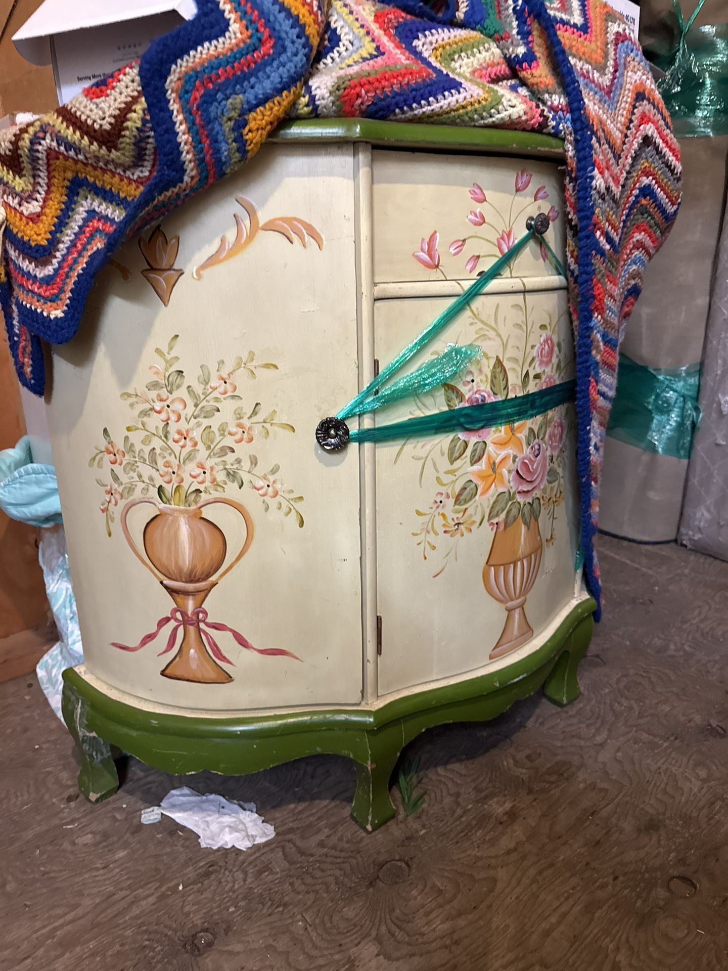 Antique Side Table Entryway