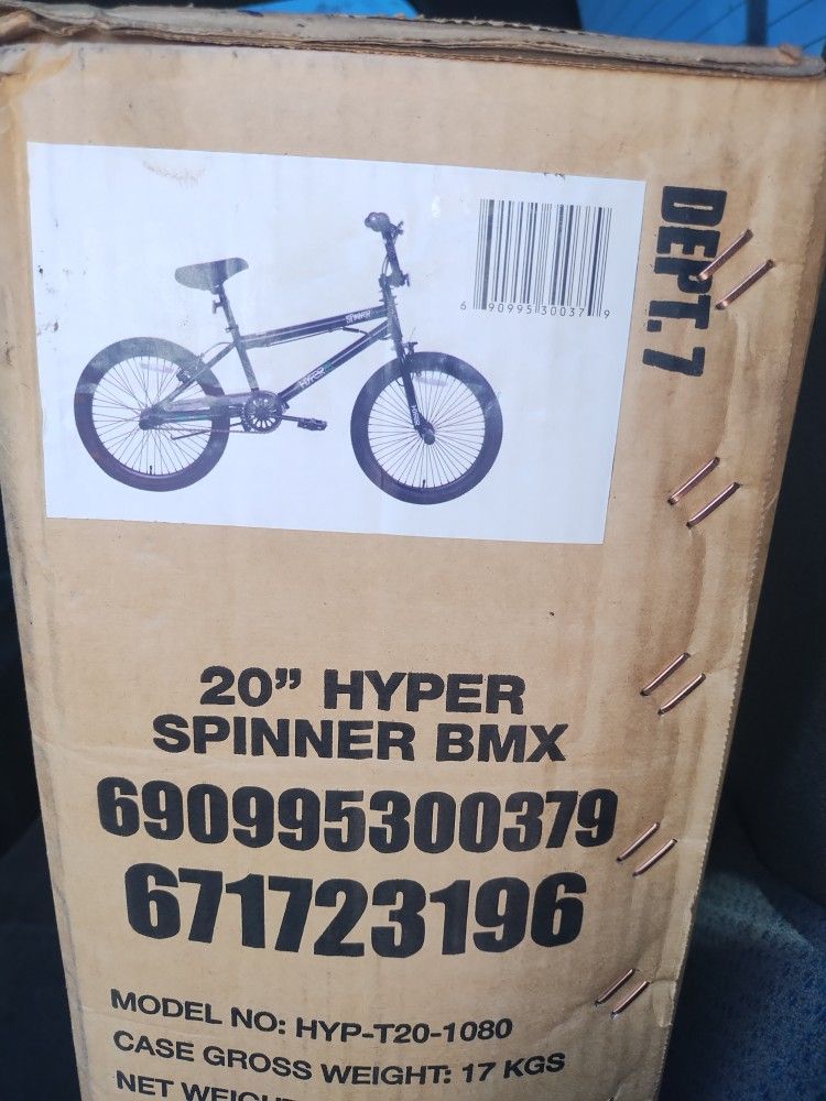 20 Inch Hyper Spinner BMX Brand New In Box