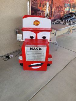 Handmade Mack Truck Cars Movie Cardboard Costume