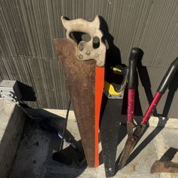 Axe , Hand Saw, Maul 5$ Each