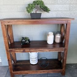  Rustic Farmhouse Console Table Shelf