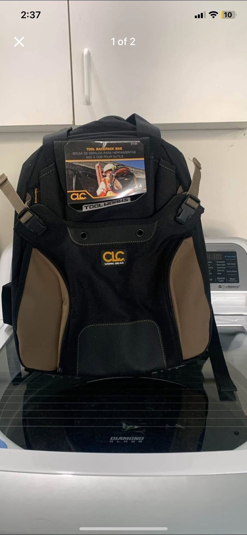 Tool Bag Backpack / BRAND NEW WITH TAGS