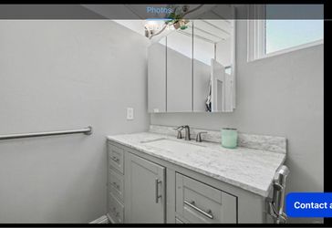 48” bathroom vanity free with med cabinet