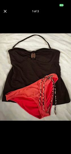 California Waves Tankini Swimsuit Set – Size Large – $10