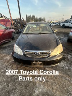 2017 Toyota Corolla Parts Only