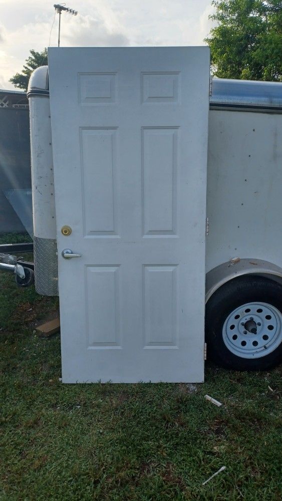 French Door [Metal][ Open Rigth][ Has No Frame]