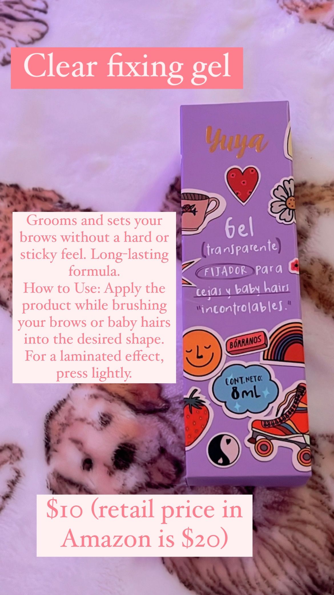 Yuya Clear Fixing Gel 