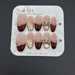 Press On Nails Size S Reusable Handmade