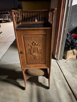 Vintage oak cabinet