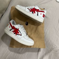 Bapes White Shark Low