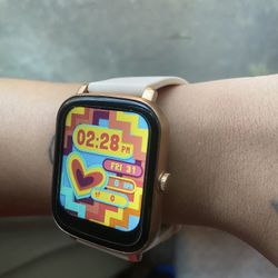 RoseGold/LightPink Fitness Tracker Watch