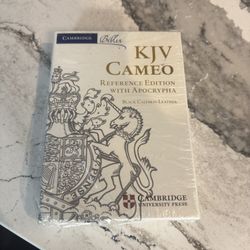 KJV Cameo Reference Edition Bible