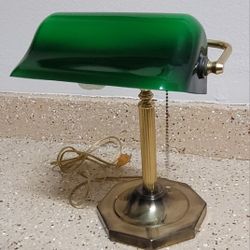 Vintage Bankers Lamp