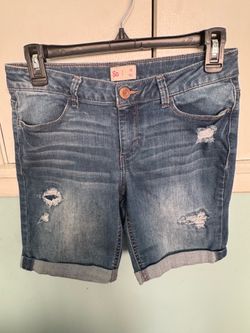 SO Denim Shorts Youth Girls Size 16