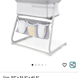 Bedside Bassinet & baby items Bundle