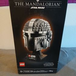 Lego Star Wars Mandalorian Helmet (75328) - New, Sealed
