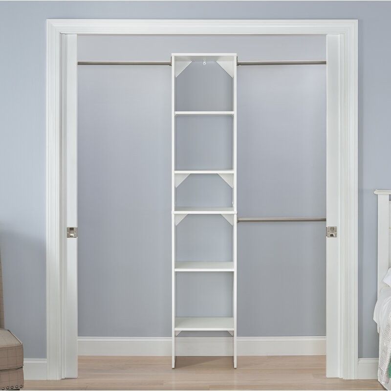 ClosetMaid SuiteSymphony 77" to 113" Closet System Starter Kit
