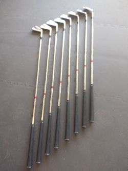 Golf club set with bag