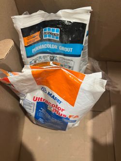 MAPEI & LATICRETE Grout – Opened Bags – $5 Each