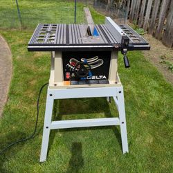 🪚 Delta 10" Bench Saw (Model 36-545) with Stand