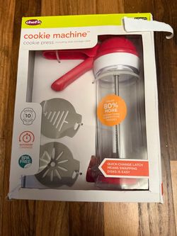 Chef'n Cookie Machine Cookie Press with Disk Storage