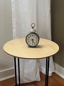 White Semi-Sheer Curtain Panel