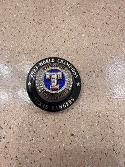 Texas Rangers replica championship ring