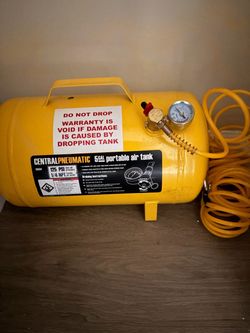 5 gallon portable air tank