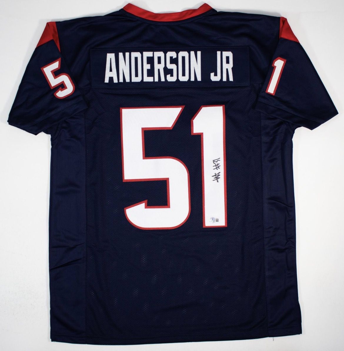 Signed Will Anderson Jr. Jersey