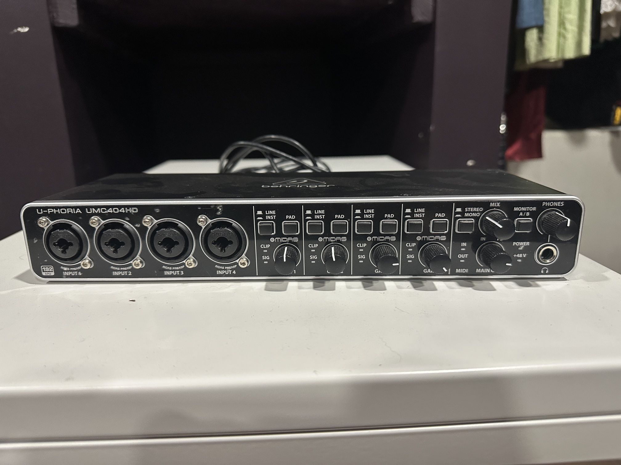 Behringer U-Phoria UMC404HD Interface