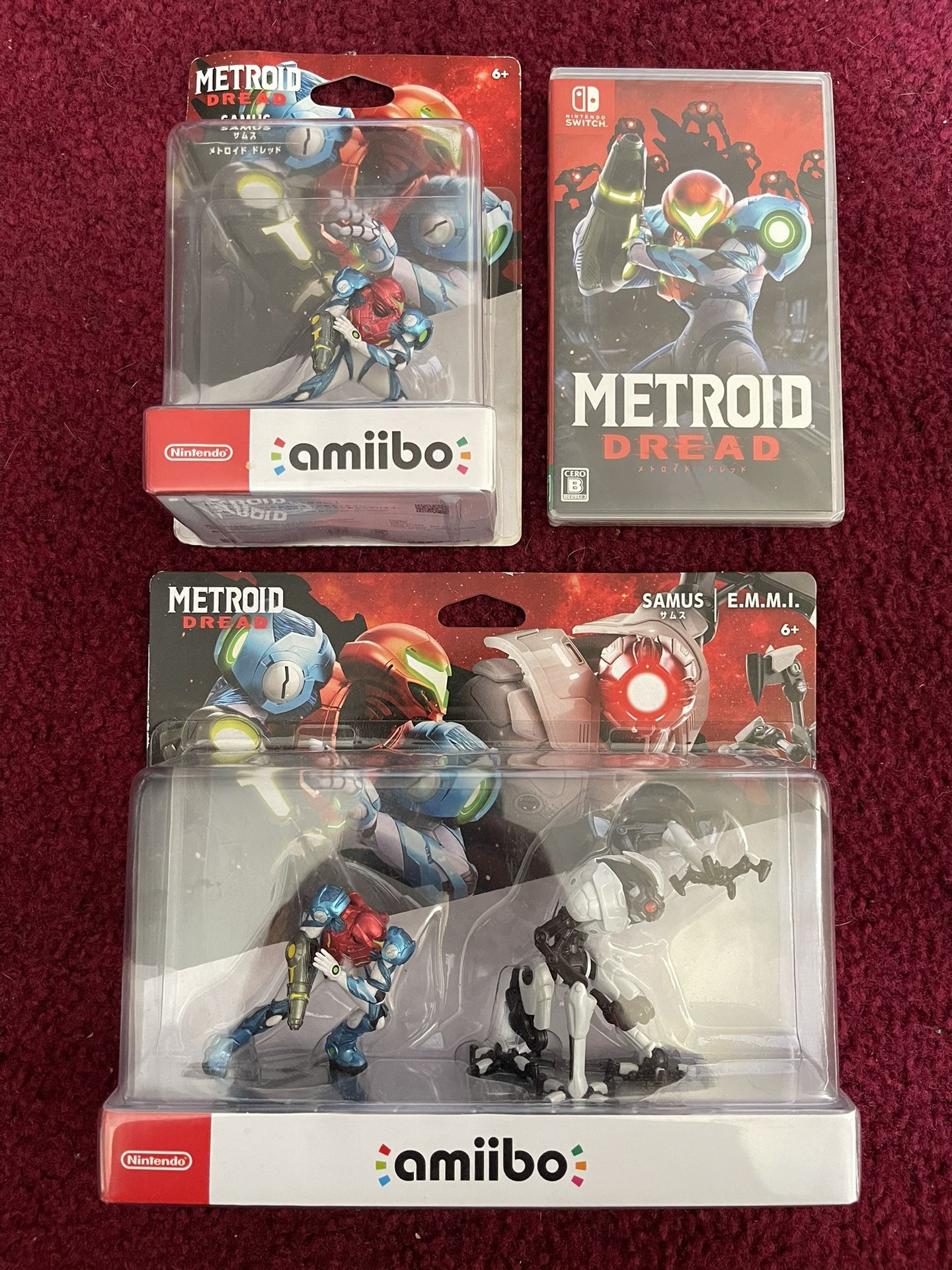 Metroid Dread Nintendo Switch/Amiibo Figure Lot! for Sale in