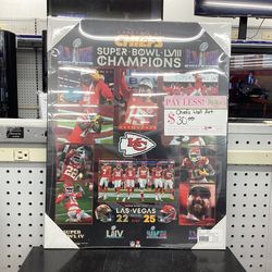 Chiefs Super Bowl Champion Wall Art
