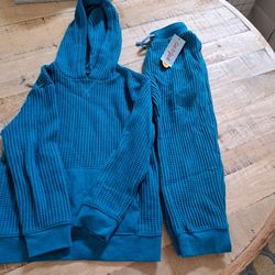 New kids sweat Hoodie And Pants 4-5T