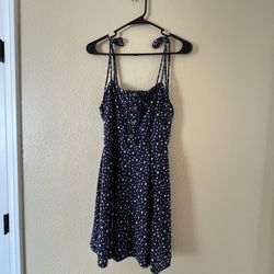 Blue flower dress