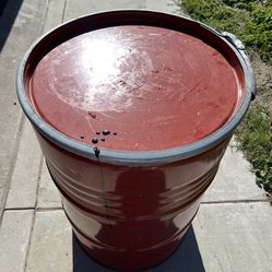 Open Top 55 gallon metal drum $35 each