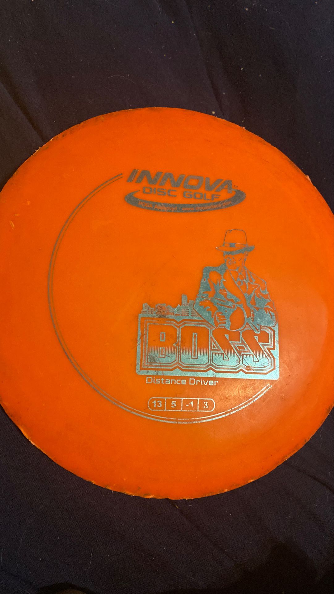 Disc golf disc