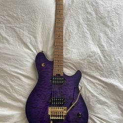 EVH WOLFGANG SPECIAL QM  WITH ROASTED MAPLE NECK GUITAR 