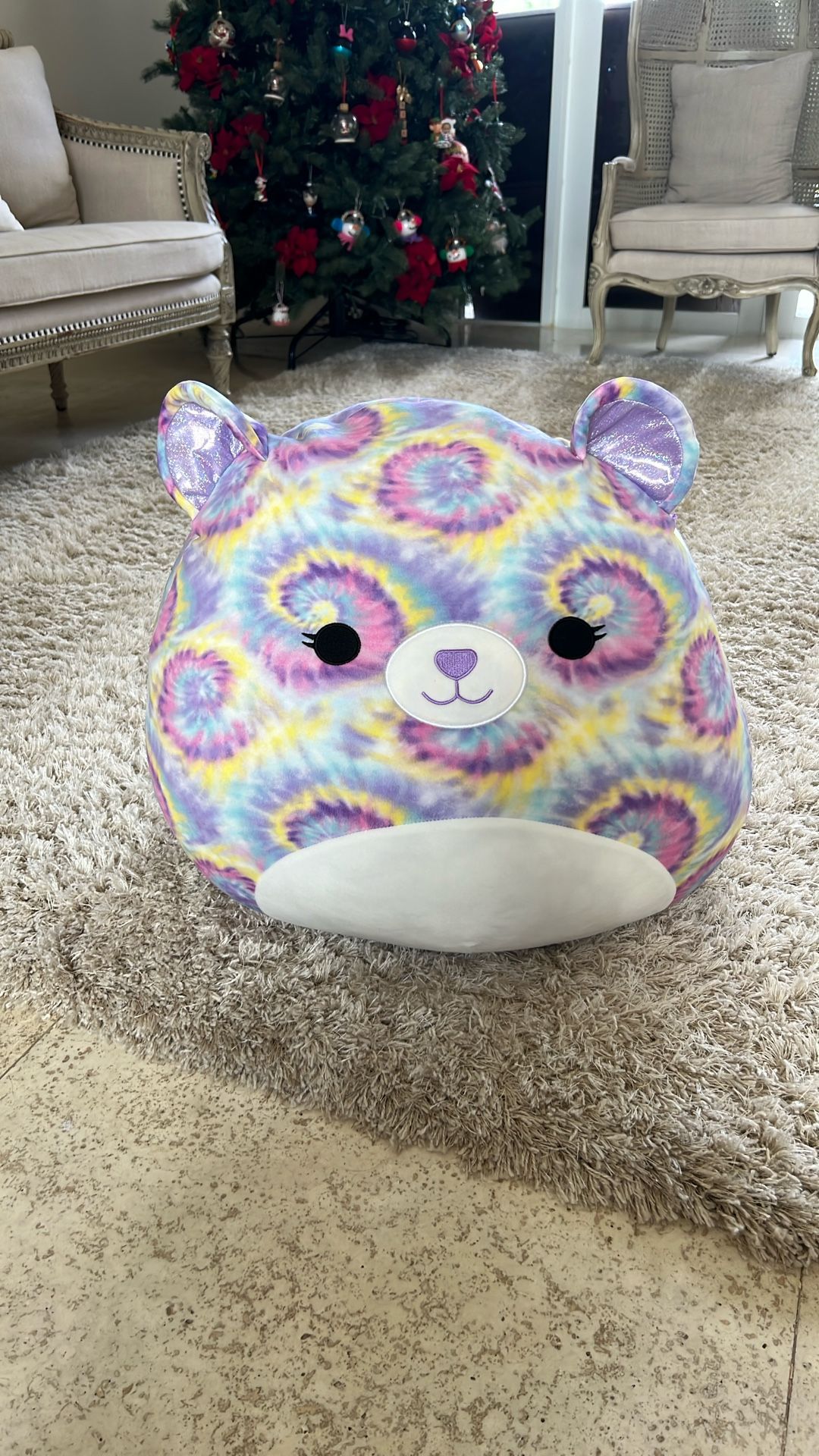 Giant SQUISHMALLOWS Tie-Dye Bear 