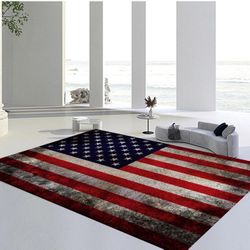 Soft and Durable 1.5x2.5 Feet Area Rug, Non-Slip Easy to Clean, Perfect for Bedroom, Living Room, and Office