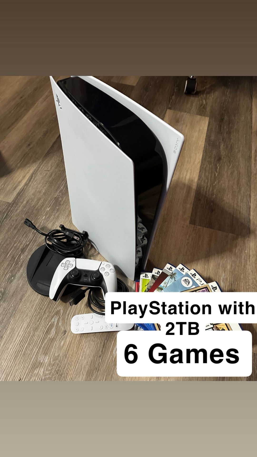 PlayStation 5 Disc Edition With 2TB
